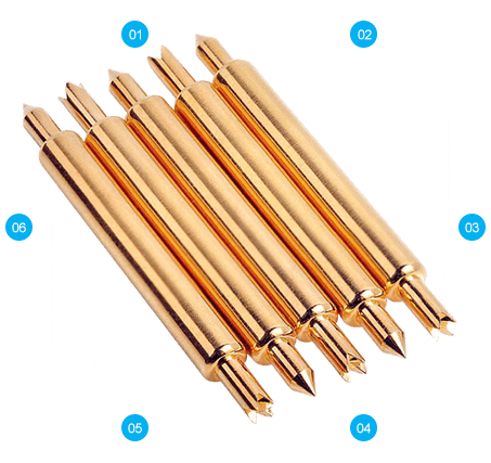 華榮華雙頭探針、高頻測(cè)試彈簧探針、pogopin探針、層層嚴(yán)格質(zhì)檢，保證產(chǎn)品零缺陷